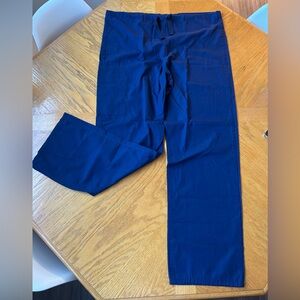 blue scrub pants, size medium